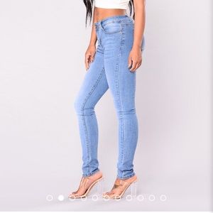 Fashion Nova Always Bossy Skinny Jeans